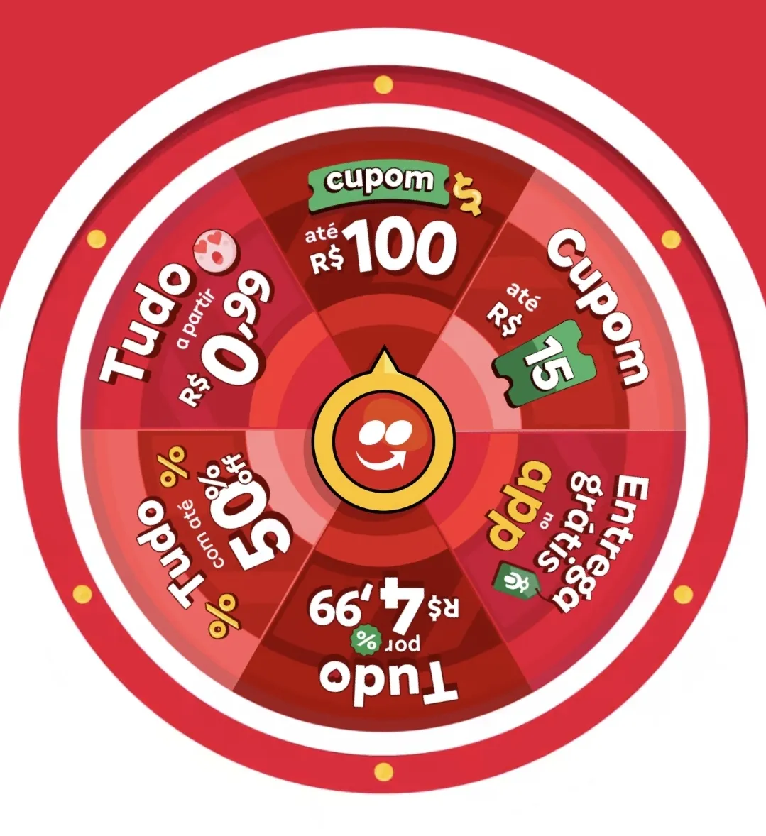 Roleta Da Sorte Ifood (Selecionados)